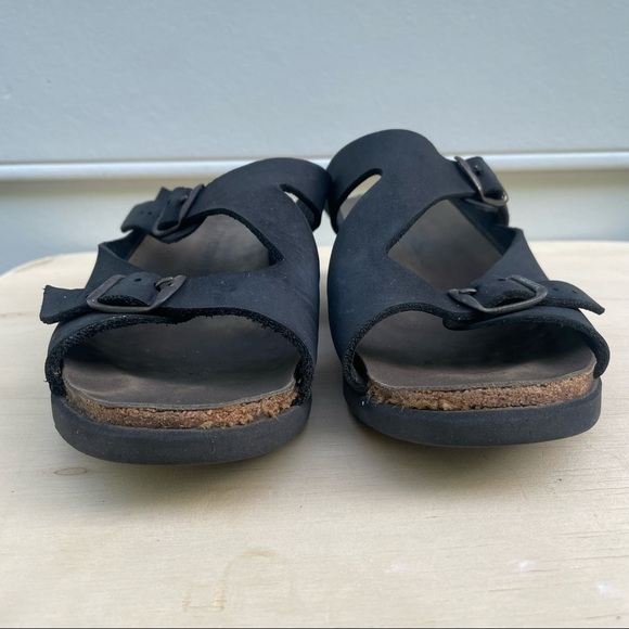 Mephisto Terri black unbuckle sandals size 42 - Picture 2 of 14